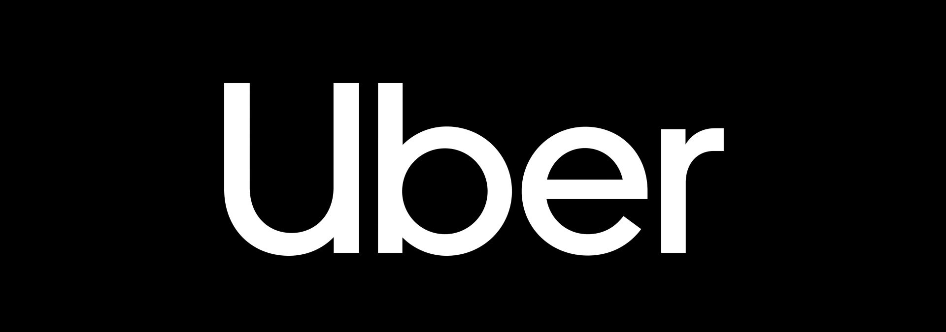 The Uber logo. The word 